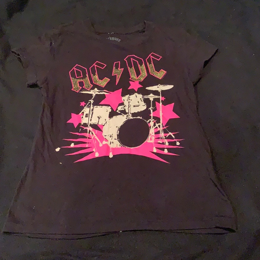 AC DC Rockware Anthill trading tee size small